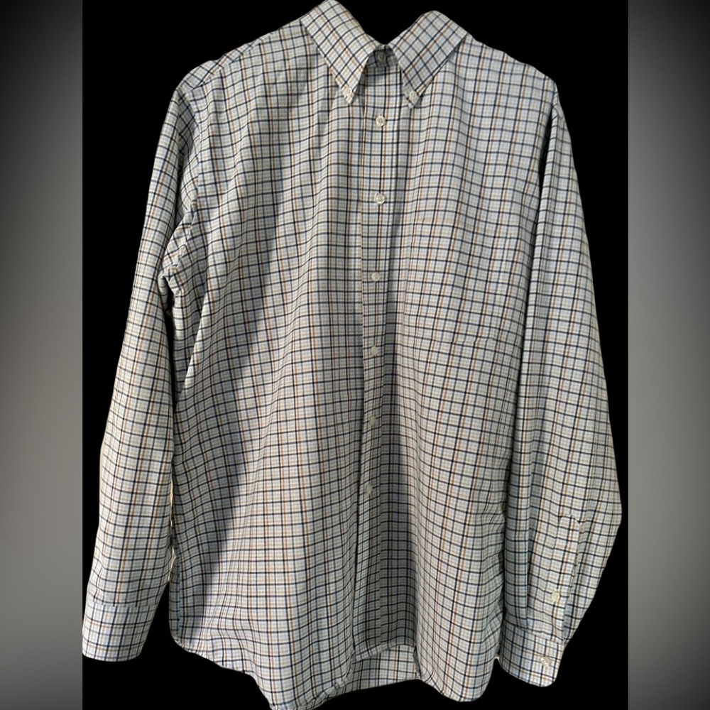 Claybrook Wrinkle Free Long Button-Down Dress Shirt